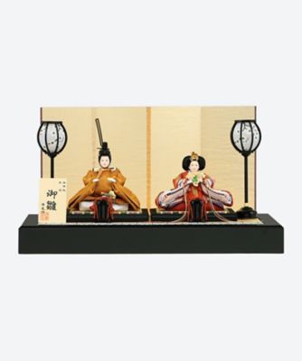 ＜清水清鳳＞【送料無料】【伊勢丹カタログＮｏ．１２】清水清鳳作　衣裳着親王飾り