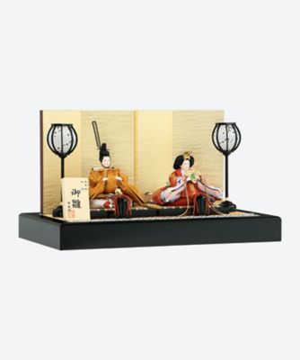 送料無料】【伊勢丹カタログNo．12】清水清鳳作 衣裳着親王飾り