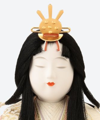 送料無料】【伊勢丹カタログNo．14】柿沼東光作 木目込親王飾り