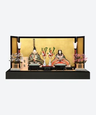 ＜柿沼東光＞【送料無料】【伊勢丹カタログＮｏ．１５】柿沼東光作　木目込親王飾り