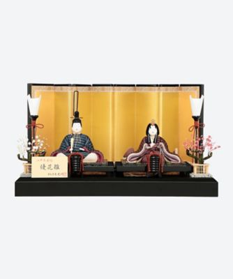 ＜柿沼東光＞【送料無料】【伊勢丹カタログＮｏ．２１】柿沼東光作　木目込親王飾り