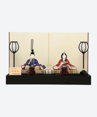 ＜柿沼東光＞【送料無料】【伊勢丹カタログＮｏ．２２】柿沼東光作　木目込親王飾り