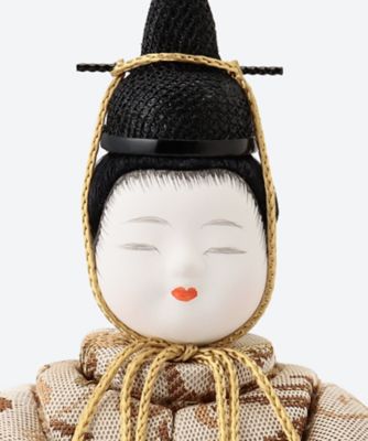 送料無料】柿沼東光作 収納式木目込親王飾り ECー3 | 柿沼東光