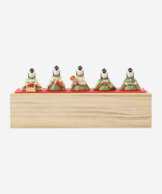 ＜松崎幸一光＞【送料無料】松崎幸一光作　木目込五人ばやし　ＥＣー２