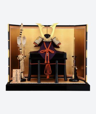 ＜別所実正＞【送料無料】【伊勢丹カタログＮｏ．１】別所実正作　兜床飾りセット　