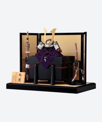 送料無料】【伊勢丹カタログNo．4】加藤一冑作 兜床飾りセット