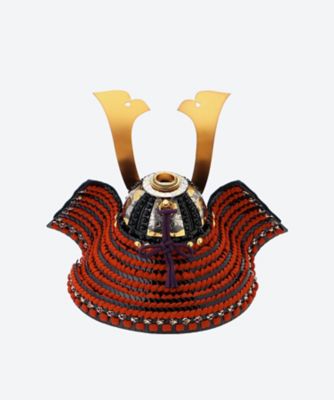 送料無料】【伊勢丹カタログNo．4】加藤一冑作 兜床飾りセット