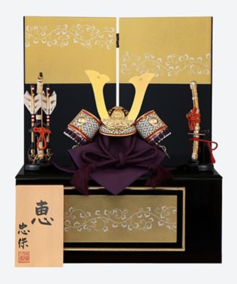 ＜大越忠保＞【送料無料】【伊勢丹カタログＮｏ．１３】大越忠保作　収納式兜セット　