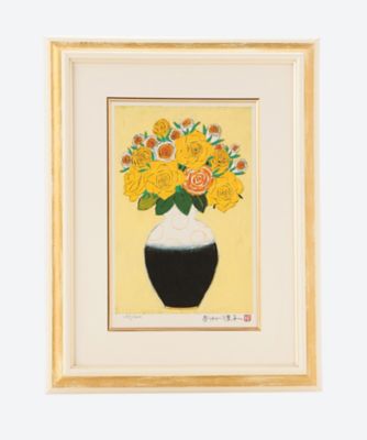 フラワーオブライフ 青木乃里子 薔薇 絵画 | vendee-rehaussement.com