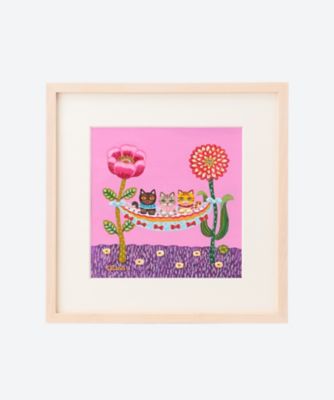 お花のハンモック