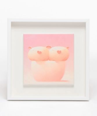 渡辺宏こころひとつ版画ジクレーパステル画