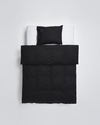 Magniberg/マグニバーグ デュベカバー　Ｐｕｒｅ　Ｐｏｐｌｉｎ　Ｂｌａｃｋ　１５０×２１０ｃｍ