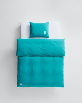 Magniberg/マグニバーグ デュベカバー　Ｐｕｒｅ　Ｐｏｐｌｉｎ　Ａｑｕａ　Ｇｒｅｅｎ　１５０×２１０ｃｍ