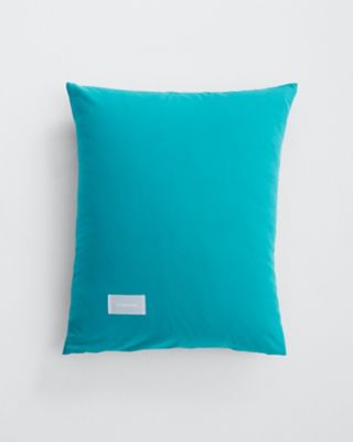 Magniberg/マグニバーグ ピローカバー　Ｐｕｒｅ　Ｐｏｐｌｉｎ　Ａｑｕａ　Ｇｒｅｅｎ　５０×７０ｃｍ