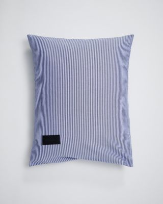 Magniberg/マグニバーグ ピローカバー　Ｗａｌｌ　Ｓｔｒｅｅｔ　Ｏｘｆｏｒｄ　Ｓｔｒｉｐｅｄ　Ｄａｒｋ　Ｂｌｕｅ　５０×７０ｃｍ