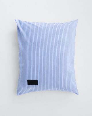 ＜Magniberg＞ピローカバー　Ｗａｌｌ　Ｓｔｒｅｅｔ　Ｏｘｆｏｒｄ　Ｓｔｒｉｐｅｄ　Ｌｉｇｈｔ　Ｂｌｕｅ　５０×７０ｃｍ
