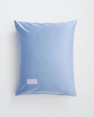 ＜Magniberg＞ピローカバー　Ｐｕｒｅ　Ｓａｔｅｅｎ　Ｈａｚｅｂｌｕｅ　５０×７０ｃｍ