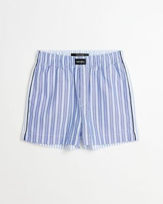 ＜Magniberg＞パンツ　Ｗａｌｌ　ｓｔｒｅｅｔ　｜　Ｓｈｏｒｔｓ　Ｂｌｕｅ　ｓｔｒｉｐｅｓ　ｏｎｅ　Ｏｘｆｏｒｄ