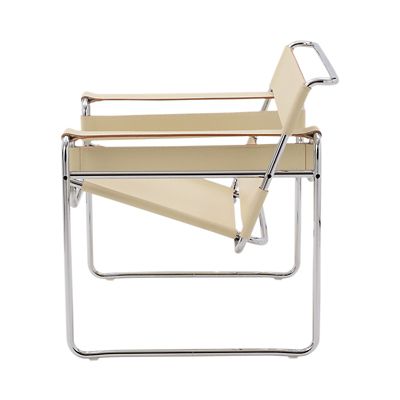 【受注商品】ワシリー　ラウンジチェア　カウハイドレザー