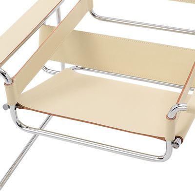 【受注商品】ワシリー　ラウンジチェア　カウハイドレザー