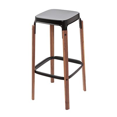 【受注商品】スティールウッド　スツール　Ｈ７８