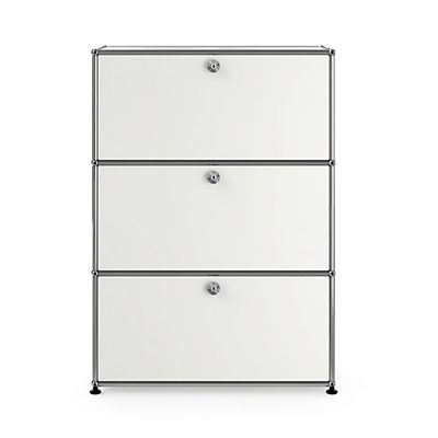 【送料無料】USM/ユーエスエム USMハラー キャビネット ピュアホワイト 収納家具【三越伊勢丹/公式】