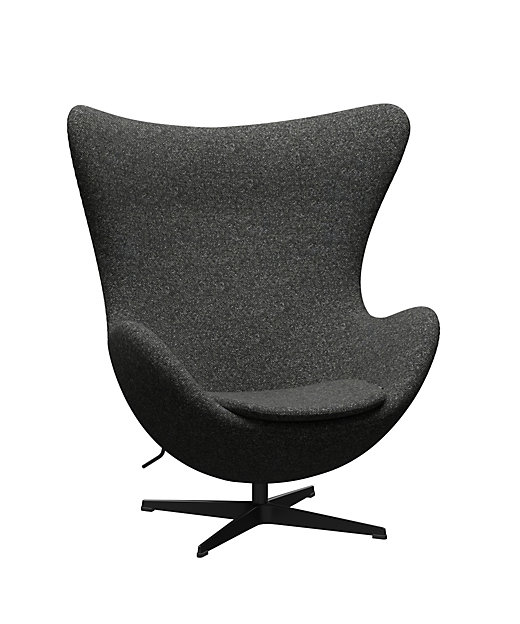 ＜三越伊勢丹/公式＞ 3316 エッグチェア ヴァニール グラナイトブラウン PVCコーティングレッグ 椅子画像