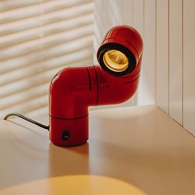 【受注商品】タトゥー　テーブルランプ　レッド