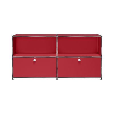 【送料無料】USM/ユーエスエム USMハラー サイドボード USMルビーレッド 収納家具【三越伊勢丹/公式】