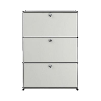 【送料無料】USM/ユーエスエム USMハラー キャビネット ライトグレー 収納家具【三越伊勢丹/公式】