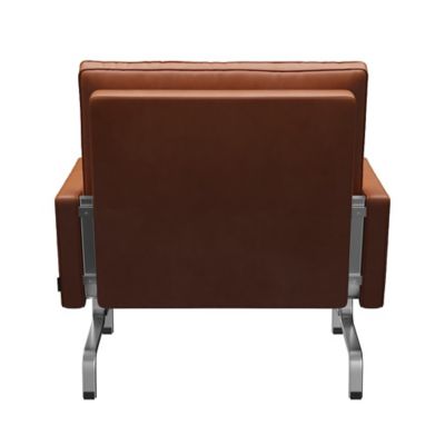 【受注商品】ＰＫ３１　１シーター　グレースレザー　ウォルナット