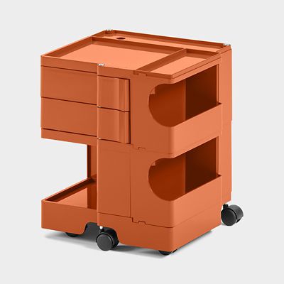 B-Line/ビーライン 【オプションプレゼントキャンペーン】【受注商品】ボビーワゴン　２段２トレイ　パプリカ