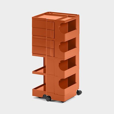 B-Line/ビーライン 【オプションプレゼントキャンペーン】【受注商品】ボビーワゴン　４段４トレイ　パプリカ