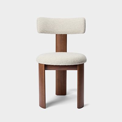 受注商品】TCS．ピップダイニングチェア ウォルナット／ノワゼット