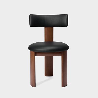 受注商品】TCS．ピップダイニングチェア ウォルナット／ブラック