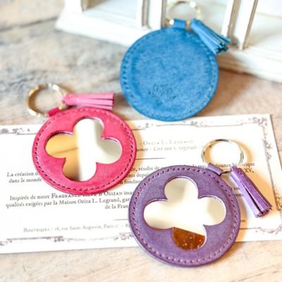 ＜平井葉子・Atelier LeafLeaf＞「ミラーフルール　タッセル付き」を作るキット