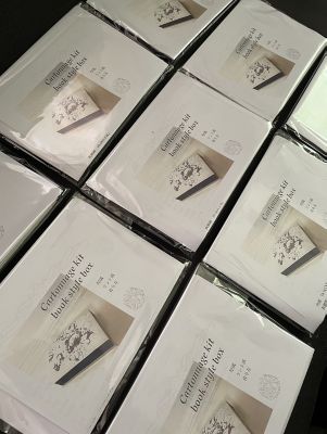「カルトナージュｂｏｏｋ型ｂｏｘ」を作る生地付きキット
