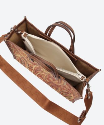 バッグ　ＢＲＥＡＤ　Ｍ　ＯＲＡＮＧＥ　ＰＡＩＳＬＥＹ
