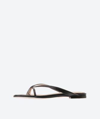 ＜三越伊勢丹/公式＞ HEWN (Women)/ヒューン サンダルSq thong sandals ブラック 靴【三越伊勢丹/公式】