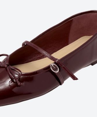 その他ブランド / HEWN/Sq ballet flats/フラットパンプス/36.5/BRW フラットシューズ Sq ballet flats 72503―089