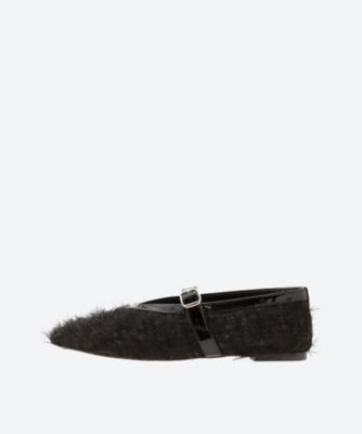＜HEWN (Women)＞フラットシューズ　Ｓｑ　ｔｕｌｌｅ　ｂａｌｌｅｔ　ｆｌａｔｓ　７２５０３―０９３―０５６