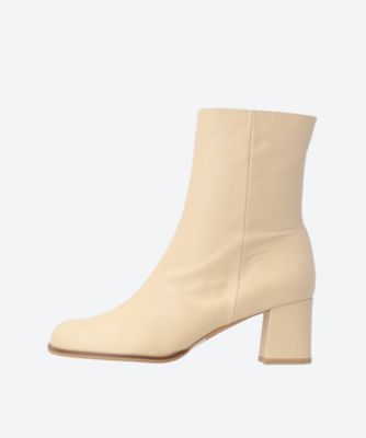 HEWN (Women)/ヒューン ショートブーツ The ankle boots 72503―069―063 Beige 靴【三越伊勢丹/公式】
