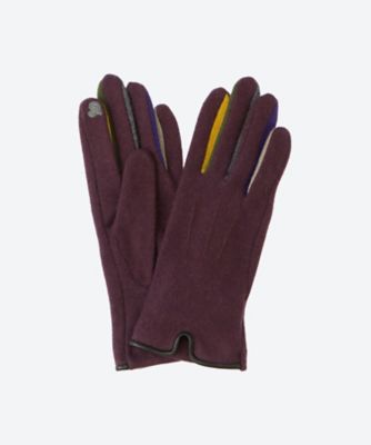 パープル系 レディースの手袋 | 三越伊勢丹オンラインストア・通販【公式】