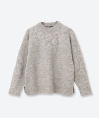 【ツルバイマリコオイカワ】Renata.PパールニットGRAY Zinnia | TSURU By MARIKO OIKAWA (Women)/ツル バイ マリコ