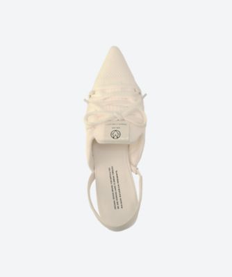 Ｋｎｉｔ　Ｌａｃｅ―Ｕｐ　Ｓｎｅａｋｅｒ　Ｈｅｅｌｓ　ＭＳ２３２５－ＷＨＴ
