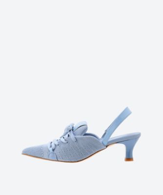 ＜MAISON MAVERICK PRESENTS (Women)＞Ｋｎｉｔ　Ｌａｃｅ―Ｕｐ　Ｓｎｅａｋｅｒ　Ｈｅｅｌｓ　ＭＳ２３２５－ＳＡＸ