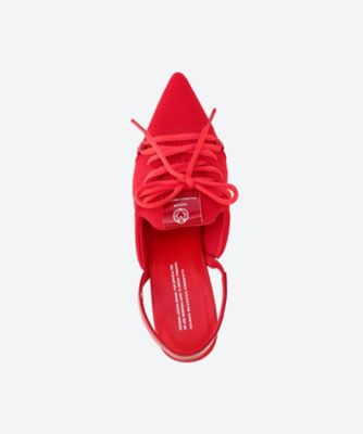 Ｋｎｉｔ　Ｌａｃｅ―Ｕｐ　Ｓｎｅａｋｅｒ　Ｈｅｅｌｓ　ＭＳ２３２５－ＲＥＤ