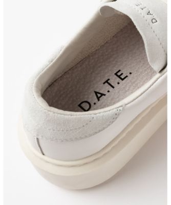 極美品】 デイト 【26.0】 CALF カーフレザー スニーカー スニーカー HILL PLATFORM CALF 26SS | D.A.T.E.