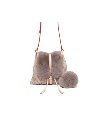 muku+CREME/ムク プリュ クレム ムートンショルダー 699 OAK 旅行用かばん・バッグ【三越伊勢丹/公式】