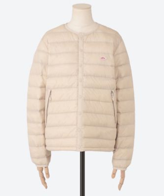 DANTON (Women)/ダントン クルーネック インナーダウンジャケット #DT―A0001 RRT OYSTER WHITE コート・ジャケット【三越伊勢丹/公式】